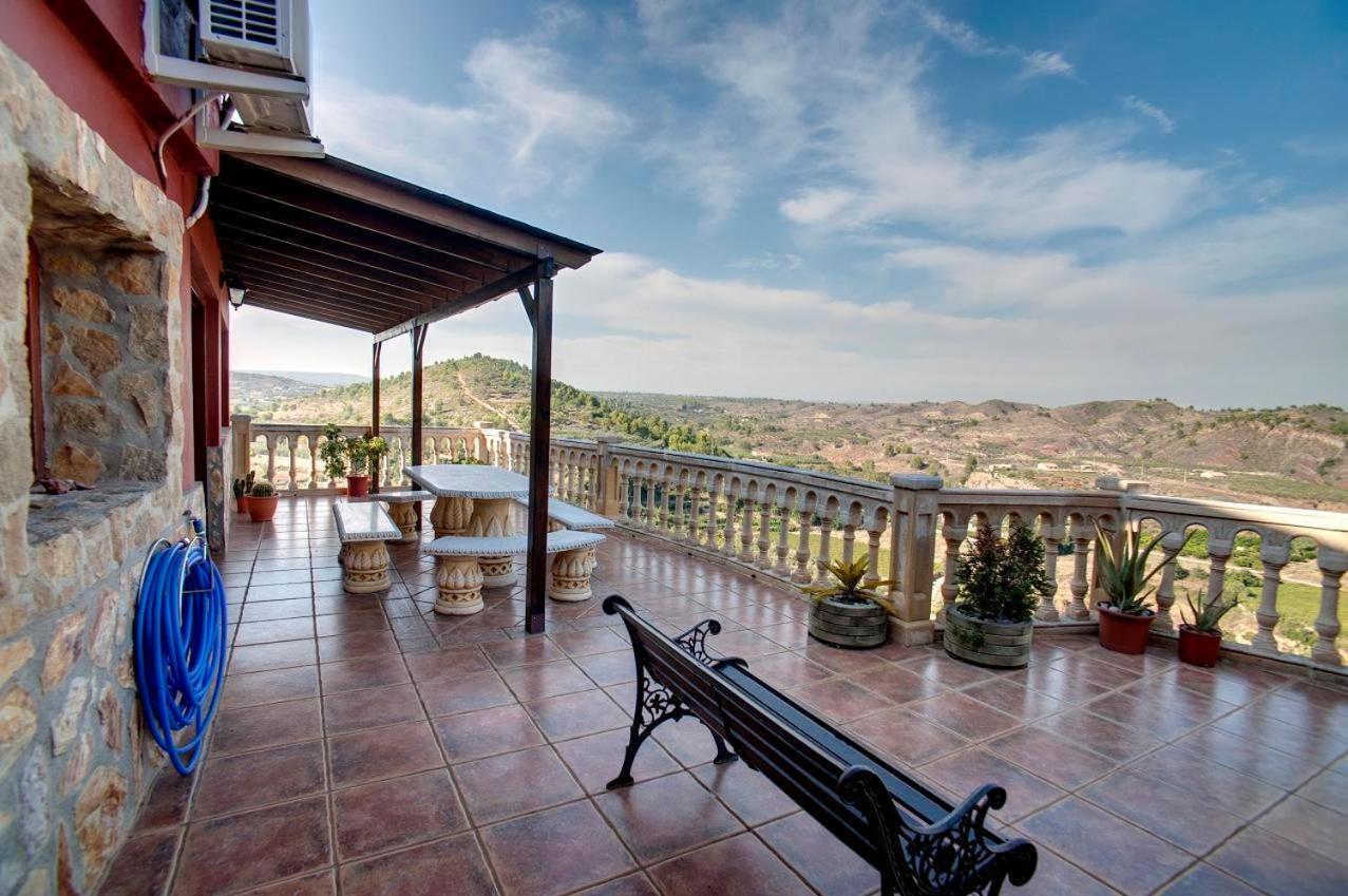 Casa Rural Mirador Del Salto Chella Eksteriør billede