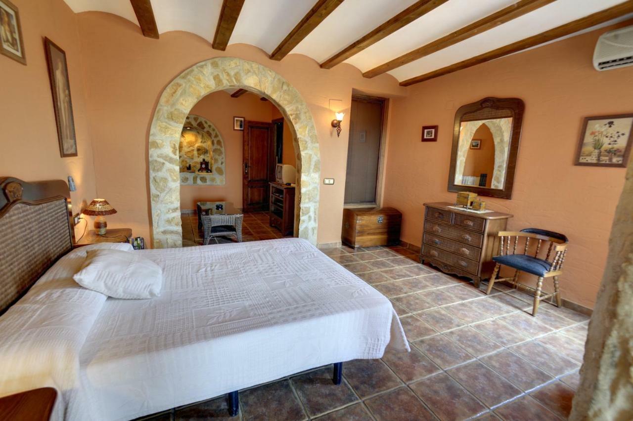 Casa Rural Mirador Del Salto Chella Eksteriør billede